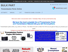 Tablet Screenshot of bulkpart.com